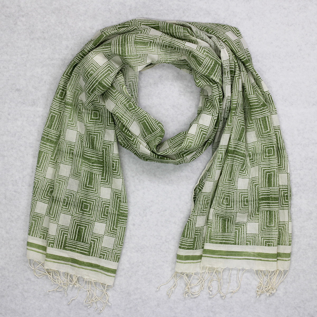 Handprinted Scarf